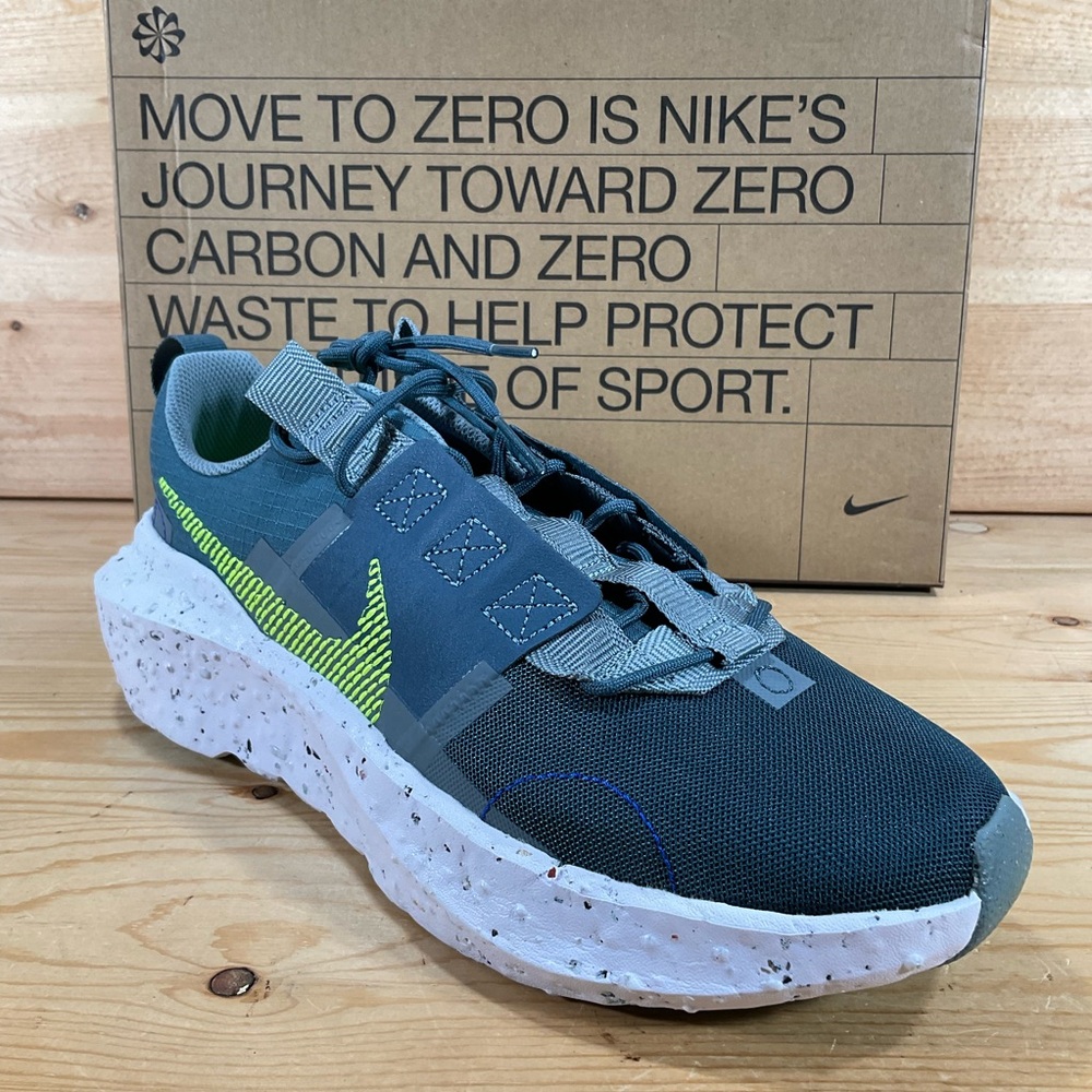 NIB Nike Men's Crater Impact SE Shoes
# DJ6308 002
Size Men’s 10
green grey